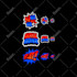 create express custom text twitch emote , texts, font emotes