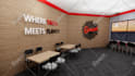 design 3d of restaurant