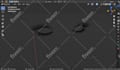 create 3d low poly objects in my style using blender