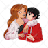 draw cute commission art, oc, portrait