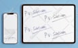 make electronic digital vector signature from handwritten