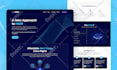 do modern figma website design and business website redesign
