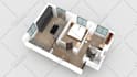create 3d floor plan