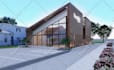 create photorealistic townhouse exterior renders and streetscape visuals
