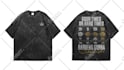 design premium futuristic, artsy, edgy style streetwear in 24 hours