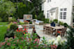 backyard 3d , 2d, patio deck landscape design as architect