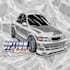 do awesome automotive jdm cartoon car illustration