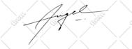 do handwritten logo, scripted, cursive signature and autograph