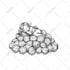draw custom black and white line art illustration