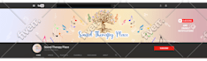 design youtube banner and logo