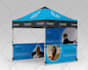 advertising logo outdoor trade show canopy tents exhibition