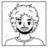 draw custom digital notion style avatar portraits