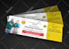 do elegant ticket, raffle ticket or boarding pass in 6hrs