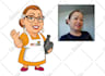 design a custom mascot logo or cartoon character for your brand