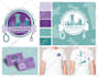 design a creative flat minimalist logo for you