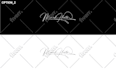 design photography watermark or signature logo
