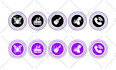 design custom flat icon set in 24 hours
