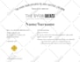 design completion, appreciation and achievement certificate