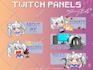 draw you original twitch info panel art