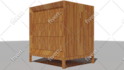create 3d floor plan with texture and furniture in blender