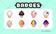 create super cute custom chibi twitch emotes