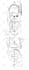 make line art, monoline geometric, minimalist tattoo design