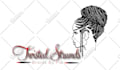 do hair, afro,locs, and braids salon logo