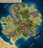 illustrate a detailed fantasy map in 4k for your rpg, book, and games