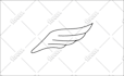 redraw image or sketch, logo to vector with cleanup