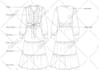 create professional technical flat sketch and fashion tech packs