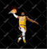 design football players and sports players in vector art