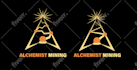 design geometric, golden ratio, symmetrical logo