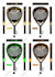 do padel rackets desings with you colors and design