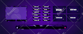 design custom animated twitch overlay, logo, full stream package