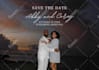 design personalized wedding invitation card, save the date