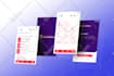 design amazing mobile app UI UX design with clickable UI prototype