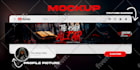 create epic youtube banner and logo