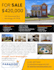 create stunning print ready flyer, handout or real estate business flyer