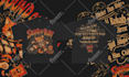 make merchandise design for band or musician