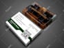 create clickable digital business card design or physical card print ready