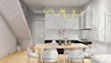 do interior design with detail drawings and moodboards