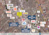 create real estate aerial maps with specific logo labels
