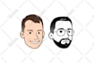 create custom notion avatar cartoon style