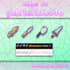 create cute twitch channel points subscriber and bit badges