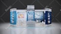 create 3d design event floorplan, stage, booth, exhibition
