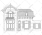 sketch your house or building