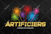 design a unique firework logo for your business
