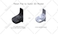 convert files from stl to step,solid,3d,iges