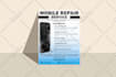 design unique flyer brochure door hanger or leaflet design