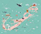 make awesome illustrated map of any country, city, location, urban